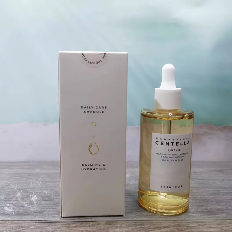 100Ml Centella Asiatica Essence Moisturizing Calming Brightening Face Serum Capsule Ampoule Daily Skin Care Solution Cosmetics